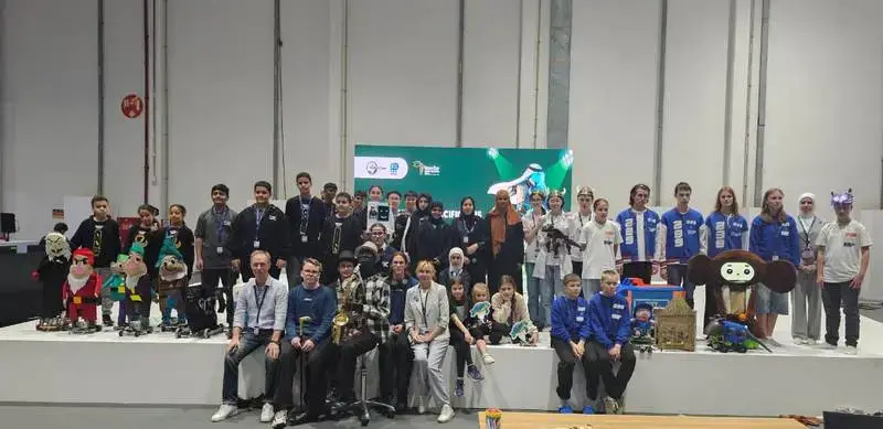Команда Inspiro Караганды первое место международные соревнования RoboCup 2025 Абу-Даби {city2}