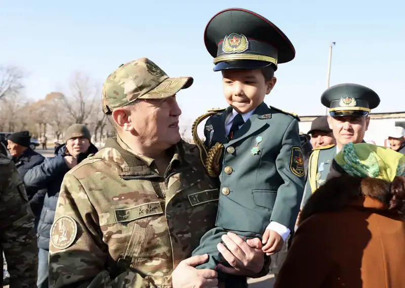 Министр обороны совершил рабочую поездку в Жамбылскую область (9)