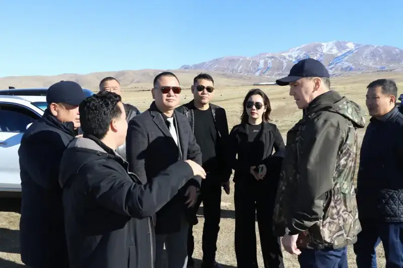 ТУРКЕСТАН: ИНОСТРАННАЯ БИЗНЕС-ДЕЛЕГАЦИЯ ОЗНАКОМИЛАСЬ С ТУРИСТИЧЕСКИМИ ОБЪЕКТАМИ В ТЮЛЬКУБАССКОМ РАЙОНЕ (2)