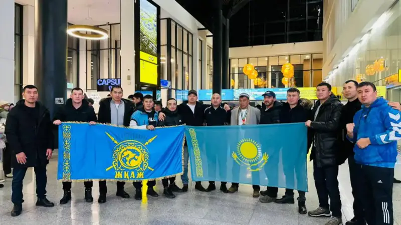 Казахстанский полицейский завоевывает бронзовую медаль на чемпионате мира по джиу-джитсу в Астане {city2}