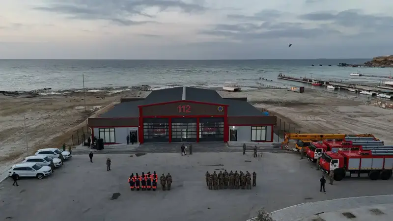 Открытие трех новых пожарных центров в Мангистау: шаг к повышению безопасности населения {city2}