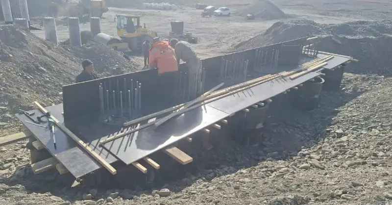 В Аксуатском районе ведется строительство моста, который соединит три села (5)