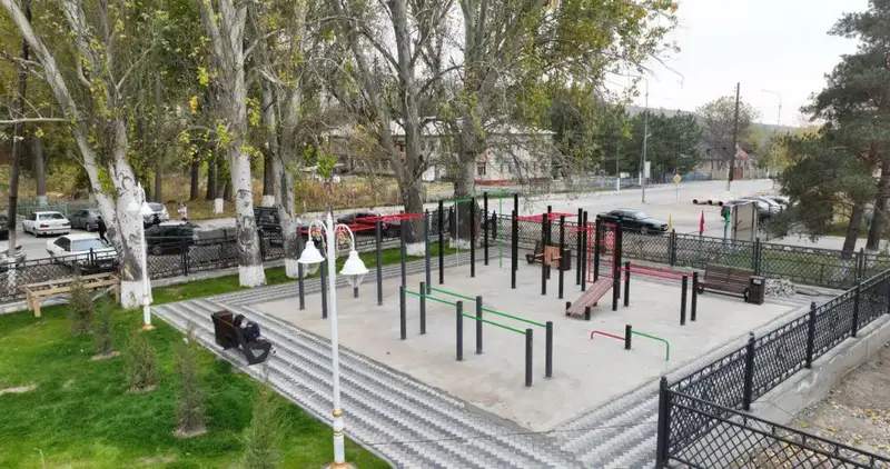 «Таза Қазақстан»: в Панфиловском районе области Жетісу построен один новый парк и еще два отремонтированы (6)