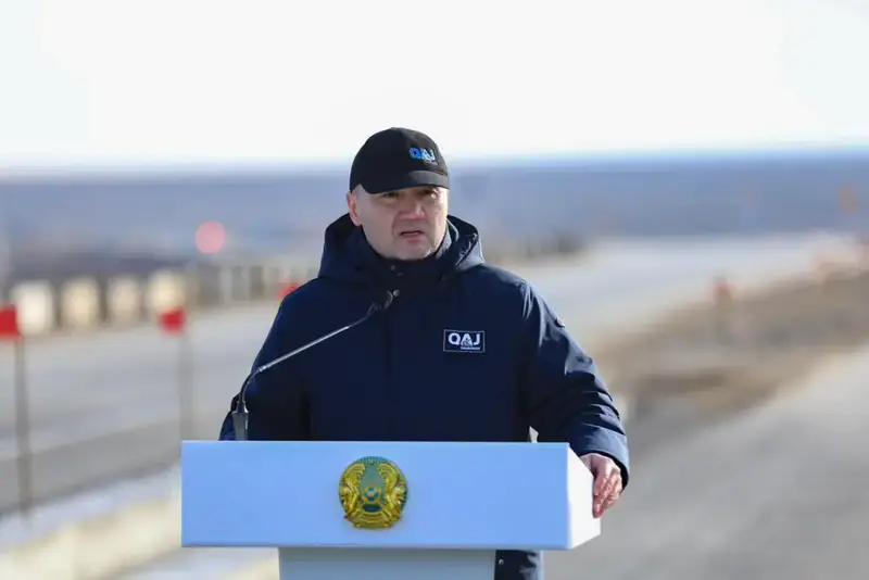 На участке автодороги Актобе – Карабутак – Улгайсын завершен первый этап реконструкции протяженностью 28 км и открыто движение транспорта (3)