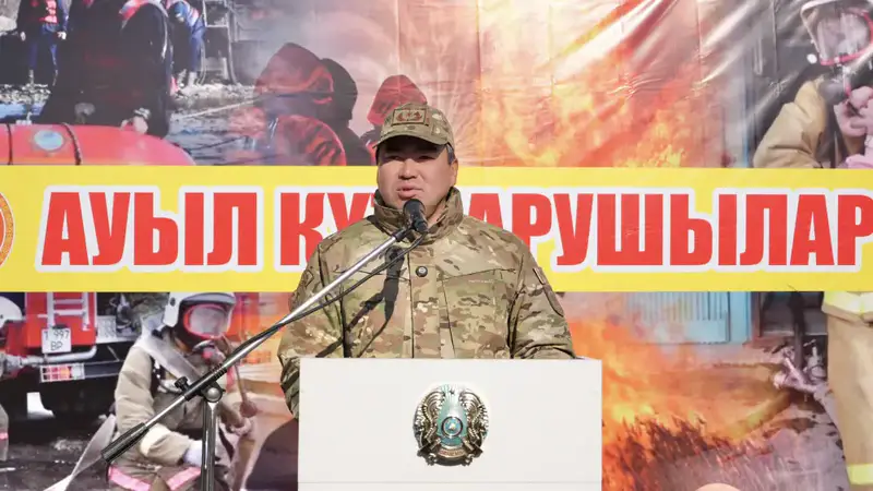 Открытие нового добровольного пункта пожаротушения в селе Жуантобе: шаг к безопасности местных жителей {city2}