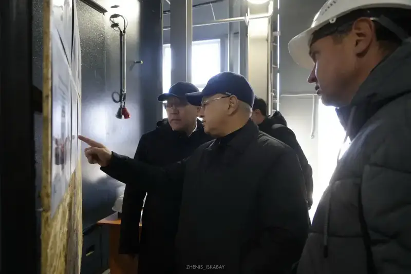 В городе Текели области Жетісу введена новая парогазовая установка на отопительном предприятии (5)