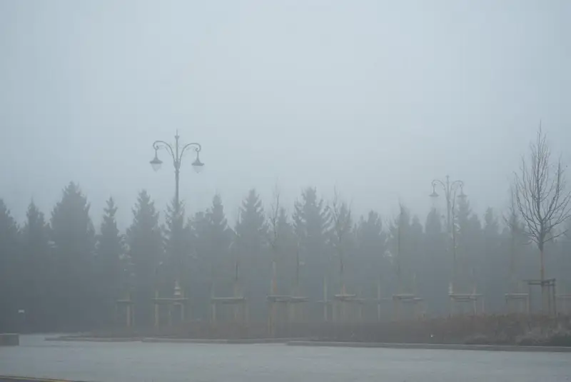 Туман в Астане
