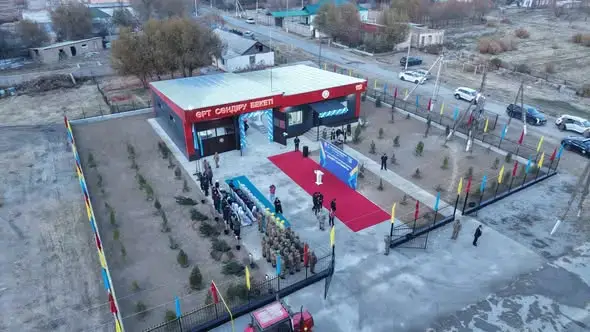 ТУРКЕСТАН: В ОРДАБАСИНСКОМ РАЙОНЕ ОТКРЫЛАСЬ НОВАЯ ПОЖАРНАЯ ЧАСТЬ (2)