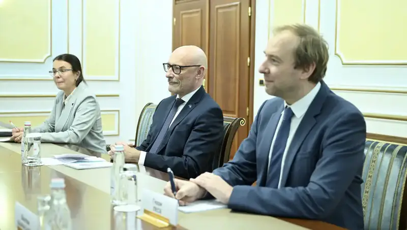 Министр иностранных дел Казахстана принял Посла Эстонии (3)