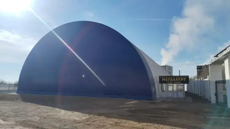 Новый модульный спортивный зал заработал в Балхаше (2)