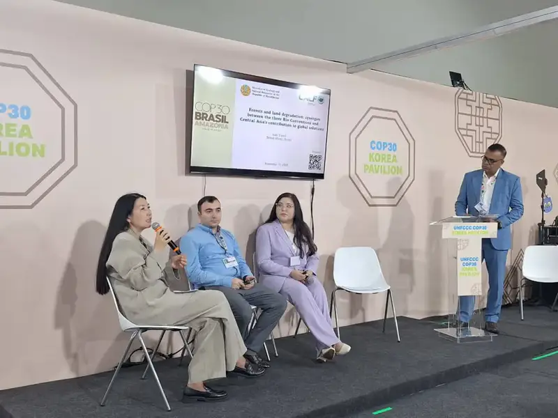 Восстановление лесов и деградированных земель в Центральной Азии синергия Рио-конвенций финансовые инструменты ОЭСР {city2}