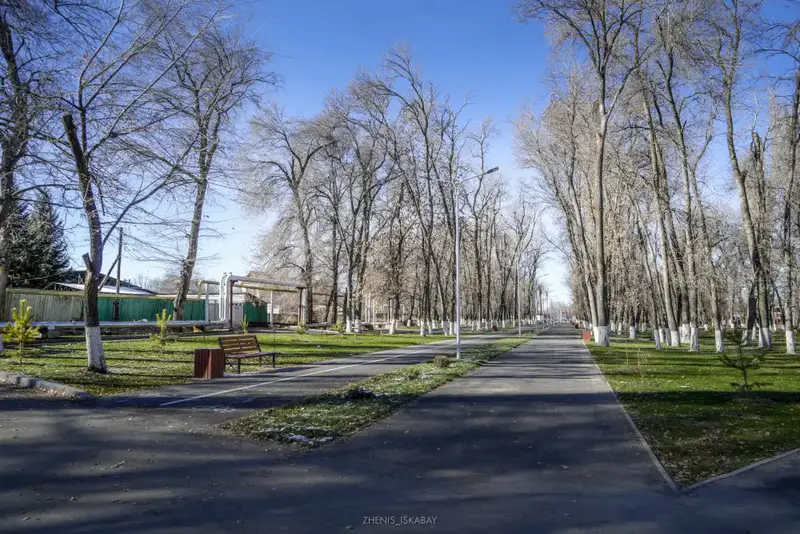«Таза Қазақстан»: построен новый парк в селе Карабулак области Жетісу (8)