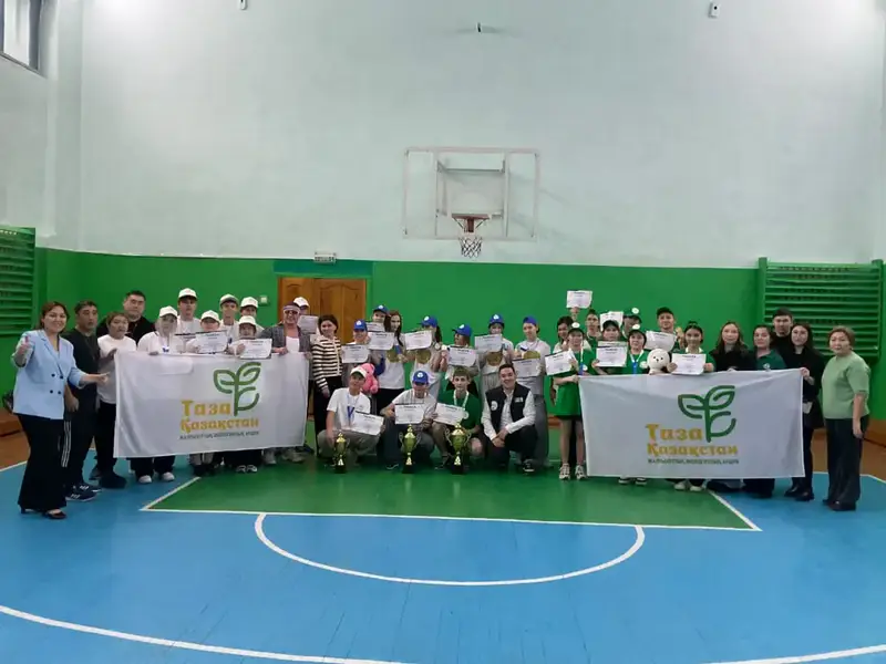 Эко-батырлар: молодёжь Петропавловска приняла участие в экологическом квесте в рамках программы «Таза Қазақстан» (6)