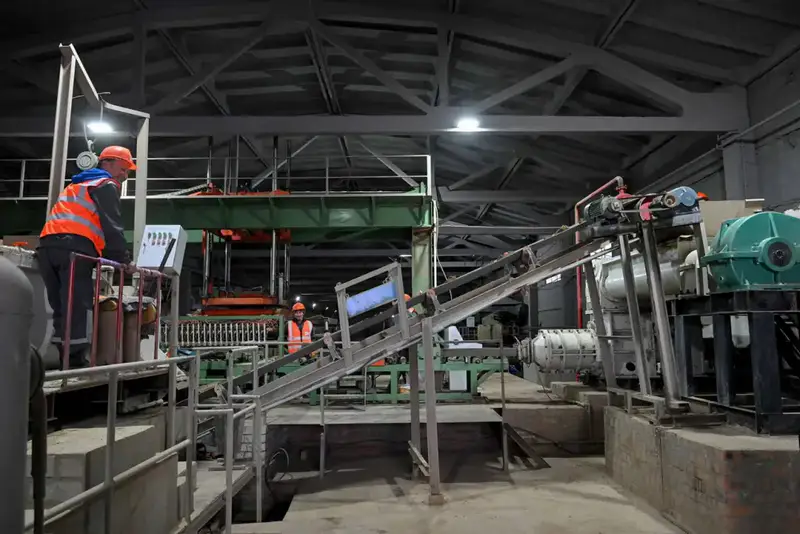 В Бородулихинском районе запущен кирпичный завод (9)