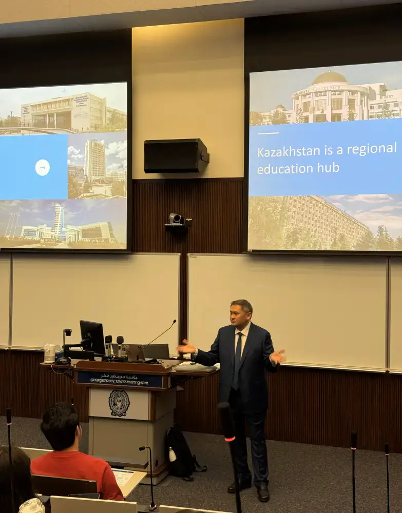 Казахстан открывает дверь в будущее образования на Всемирном саммите WISE 2025 в Катаре {city2}