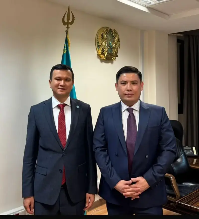 Вице-министр по чрезвычайным ситуациям Казахстана обсудил международное сотрудничество с заместителем Генерального секретаря ОТГ {city2}