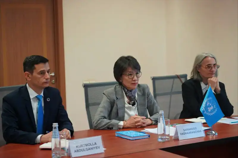 Усиление сотрудничества в области прав человека: встреча омбудсмена с координатором ООН в Казахстане {city2}