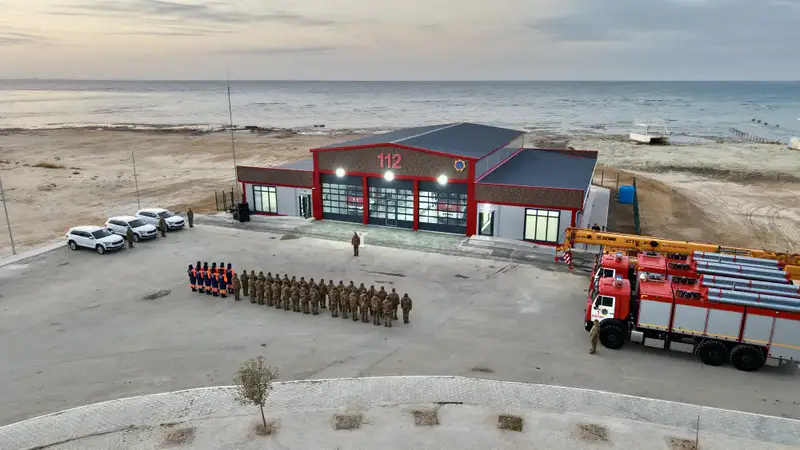 Открытие нового пожарно-спасательного подразделения в Актау: повышение безопасности для 40 тысяч жителей Каспия {city2}