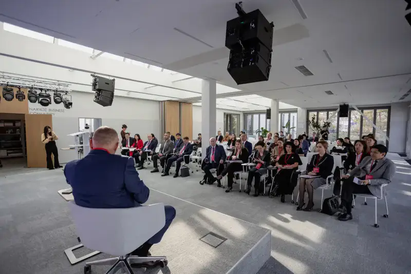 Конференция в Нархозе: эксперты обсуждают предпринимательство и регуляторную политику Казахстана {city2}