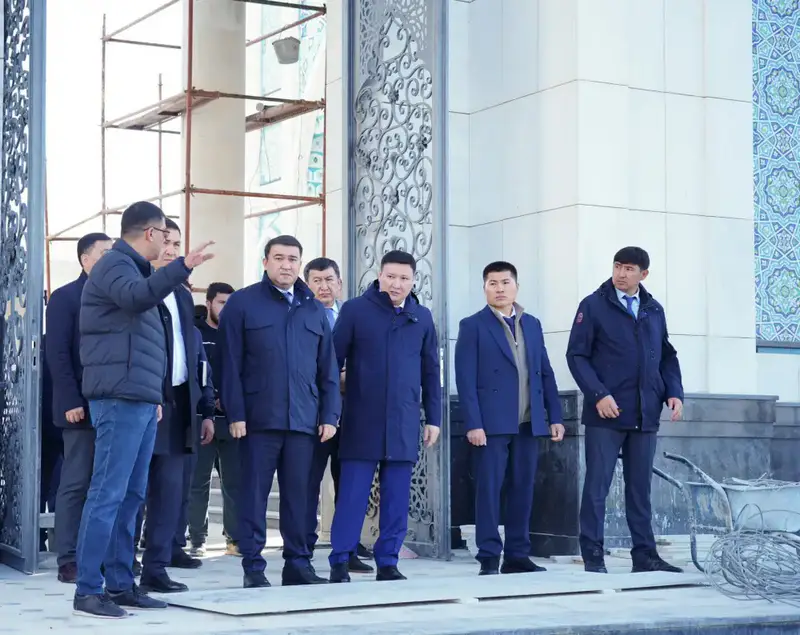 МЕЧЕТЬ НА 5000 МЕСТ ОТКРОЕТСЯ В ТУРКЕСТАНЕ В КОНЦЕ ГОДА (3)