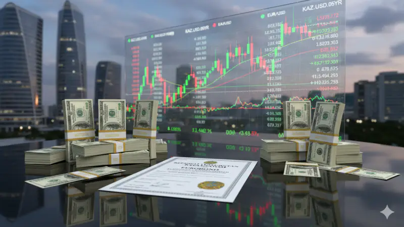 Bank of America прогнозирует, что Казахстан станет одной из самых привлекательных стран для инвестиций, несмотря на возможный рост доллара до 500 тенге и снижение инфляции. {city2}