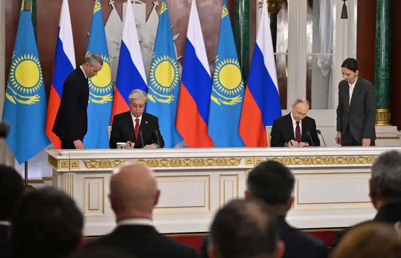 Казахстан и Россия подписали план по восстановлению амурских тигров в Центральной Азии {city2}