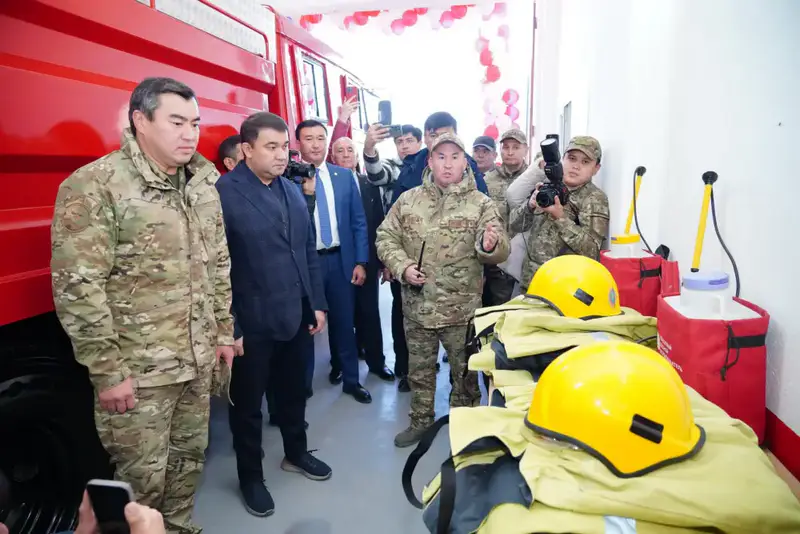 Новые пожарные посты в Туркестанской области как шаг к повышению безопасности населения {city2}