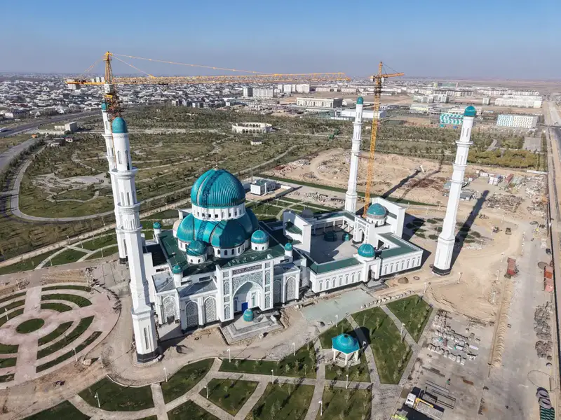 МЕЧЕТЬ НА 5000 МЕСТ ОТКРОЕТСЯ В ТУРКЕСТАНЕ В КОНЦЕ ГОДА (9)