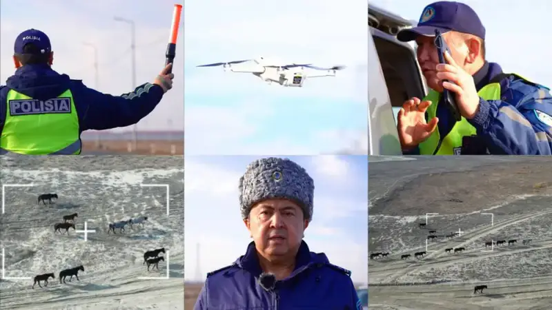 Дронов используют для повышения безопасности на дорогах в Атырау {city2}