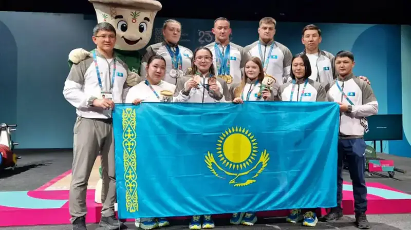 Казахстанские тяжелоатлеты блестяще выступили на VI Играх исламской солидарности в Эр-Рияде {city2}