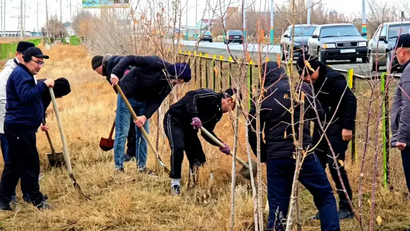Активное участие населения в субботниках способствует улучшению экологической ситуации в Кызылординской области {city2}