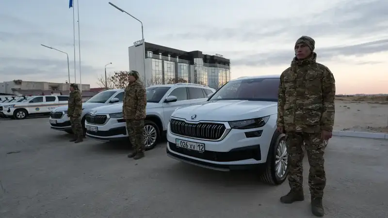 Глава МЧС открыл на побережье Каспия новую пожарно-спасательную часть (10)