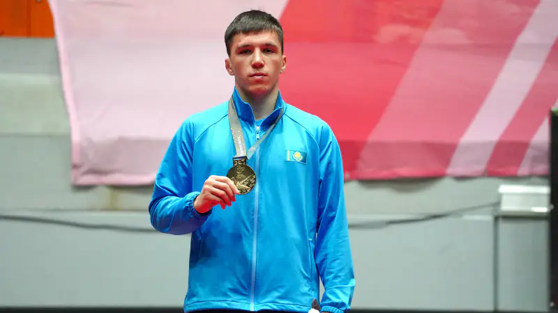 Казахстанец завоевал золото на XXV летних Сурдлимпийских играх в греко-римской борьбе {city2}