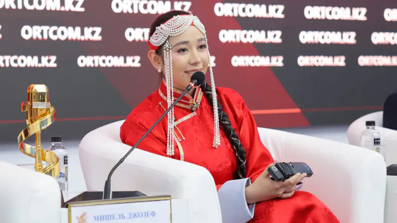 Победительница Silk Way Star Мишель Джозеф из Монголии готовит новую песню на казахском языке, демонстрируя свою преданность культурному обмену и многоязычию в музыке. {city2}