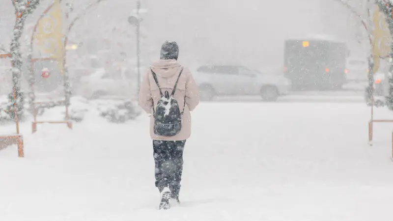 Снежный циклон и мороз до −23 градусов ожидаются в Казахстане: синоптики Казгидромета представили прогноз погоды на 18, 19 и 20 ноября. {city2}