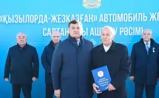 Новая дорога соединила Кызылорду и Жезказган