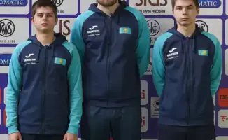 Казахстанская мужская сборная по стрельбе завоевала бронзу на чемпионате мира в Каире