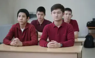 Экологическая лекция для молодежи в Астане в рамках международной инициативы "Таза Қазақстан"