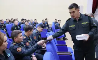 В Национальной гвардии МВД РК прошло тестирование по системе Qaztest для военнослужащих