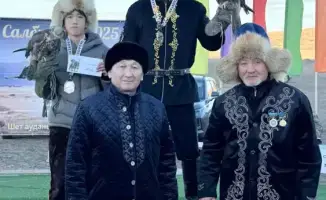 В Карагандинской области выбрали мастера небесной охоты среди беркутчи