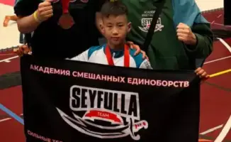 Санжар Комархан из Астаны стал чемпионом Европы по грэпплингу ADCC в Цюрихе