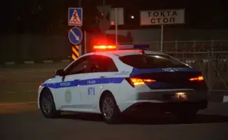 В Талдыкоргане полиция задержала 16-летнего водителя, скрывшегося от патруля