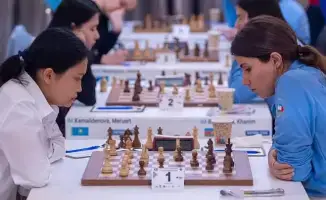 Командный чемпионат мира по шахматам женщины Казахстан 3 место