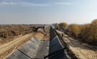 Масштабная модернизация: работы по бетонированию более 62 км земляных каналов ведутся в Туркестанской области