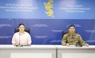 Опасный лед на водоемах Астаны