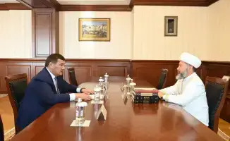 Встреча акима области с Верховным муфтием обсуждение религиозной ситуации и работа в регионе