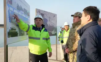 Министр ЧС посетил отряд в Теңіз