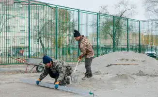 Строительство игровых и спортивных площадок в Атырау