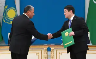 Главы государств подписали соглашения о сотрудничестве между Казахстаном и Туркменистаном