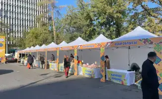 300 тонн сельскохозяйственных сокровищ на ярмарке в Алматы